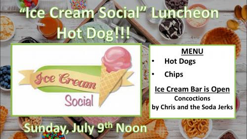 ice cream social