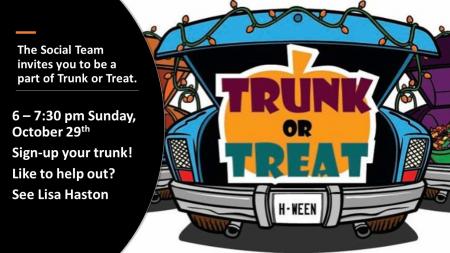 Trunk or treat
