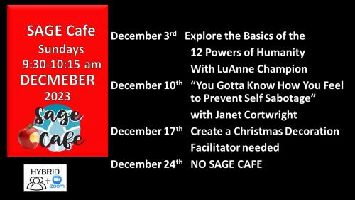 sage cafe
