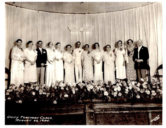 graduating class of ministers
